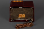Beautiful Arvin 532 Catalin Radio in Maroon + Yellow